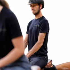 T-Shirts Et Baselayers|T-Shirts Et Baselayers*Horse Pilot - T-shirt manches courtes homme Merinos dark night Marine