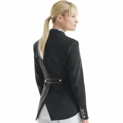 Vestes De Concours*Horse Pilot - Veste de concours de dressage courte femme Mini frac Noir