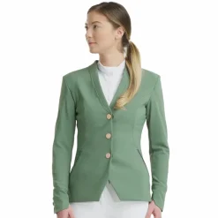 Vestes De Concours*Horse Pilot - Veste de concours femme Aerotech 2.0 smooth green Vert