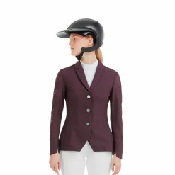 Vestes De Concours*Horse Pilot - Veste de concours femme Aeromesh winetasting Prune