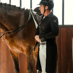 Vestes De Concours|Vestes De Concours*Horse Pilot - Veste de concours de dressage homme Long frac Noir