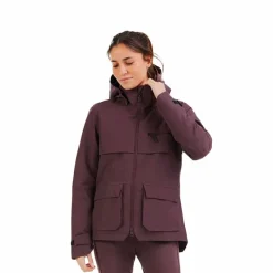 Blousons Et Manteaux*Horse Pilot - Veste femme manches longues Essential winetasting Prune