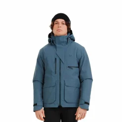 Clearance - Veste homme manches longues Essential vintage indigo Blousons Et Manteaux|Blousons Et Manteaux