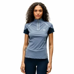T-Shirts Et Baselayers*Horseware - Baselayer manches courtes femme Stamina Hw blue Bleu