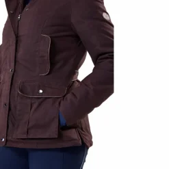 Blousons Et Manteaux*Horseware - Blouson manches longues femme Newmarket Wax hw brown Marron