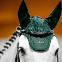 Bonnets Pour Chevaux*Horseware - Bonnet pour chevaux Alessandro Albanese hunter green Vert