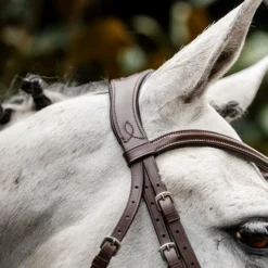 Bridons*Horseware - Bridon Cavesson Marron