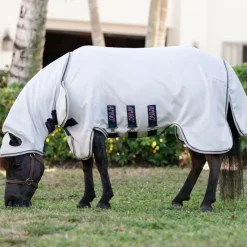 Online - Chemise anti-mouches Amigo Ripstop  Petite Hoody argent/ lime/ marine/ rose Couvertures Poneys|Couvertures Et Chemises