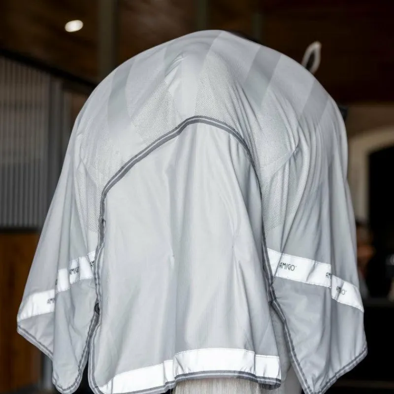 Couvertures Et Chemises*Horseware - Chemise anti-mouches de monte Amigo Flyrider argent/ titanium grey/ argent Gris