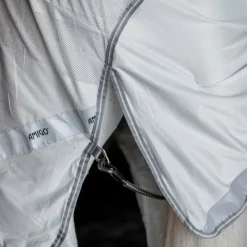 Couvertures Et Chemises*Horseware - Chemise anti-mouches de monte Amigo Flyrider argent/ titanium grey/ argent Gris