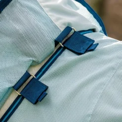 Couvertures Et Chemises*Horseware - Chemise anti-mouches Amigo Bug Buster azure blue/ marine/ éléctrique Bleu