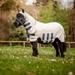 Discount - Chemise anti-mouches Amigo petite Ripstop Hoody chalk/ marine/ rose Couvertures Poneys|Couvertures Et Chemises