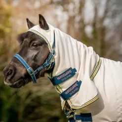 Discount - Chemise anti-mouches Amigo petite Ripstop Hoody chalk/ marine/ rose Couvertures Poneys|Couvertures Et Chemises