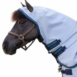 - Chemise anti-mouches Amigo Ripstop  Petite Hoody azure blue/ marine/ électrique Couvertures Poneys|Couvertures Et Chemises