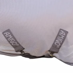 Couvertures Poneys|Couvertures Et Chemises*Horseware - Couverture anti-mouches Amigo Bug Rug Plus Petite argent/ titanium grey/ argent Gris