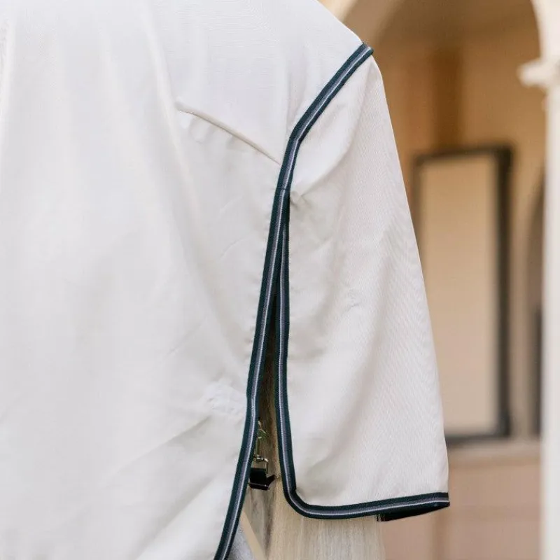 Online - Couverture anti-mouches Rambo Hoody XL chalk/ hunter green/ argent Couvertures Et Chemises