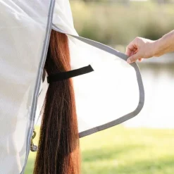 Hot - Couverture anti-mouches Amigo Bug Rug Pony argent/ titanium grey/ argent Couvertures Poneys|Couvertures Et Chemises