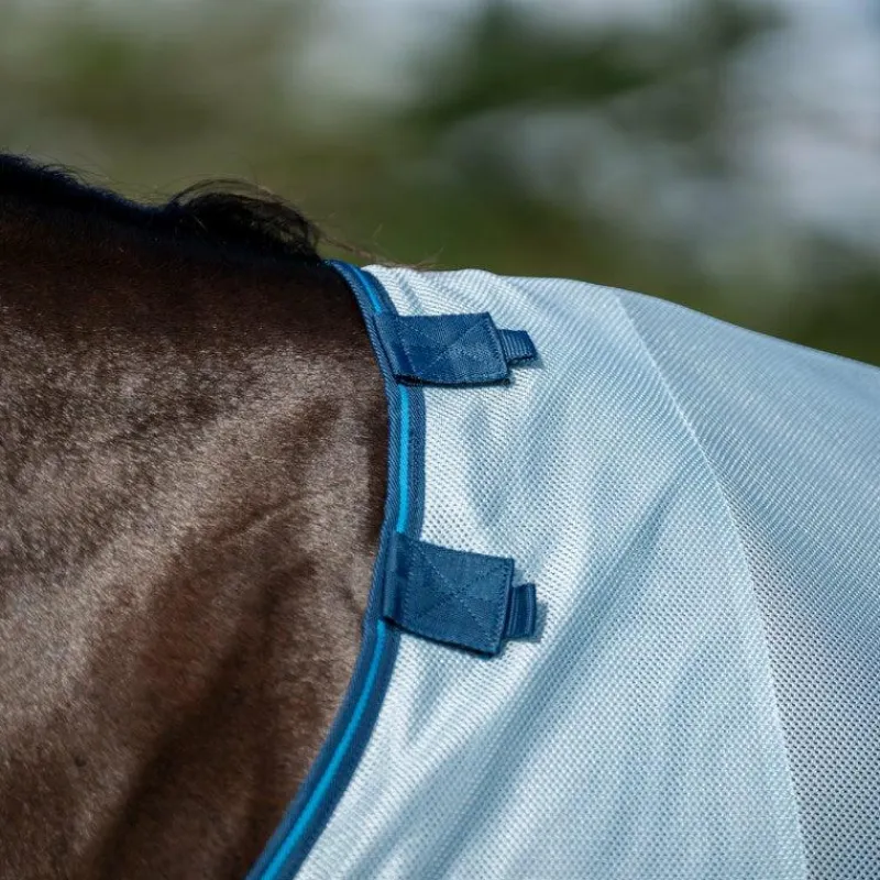 Hot - Couverture anti-mouches Amigo Bug Buster azure blue/ marine/ électrique Couvertures Et Chemises