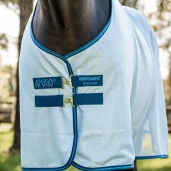 Hot - Couverture anti-mouches Amigo Bug Rug azure blue/ marine/ électrique Couvertures Et Chemises