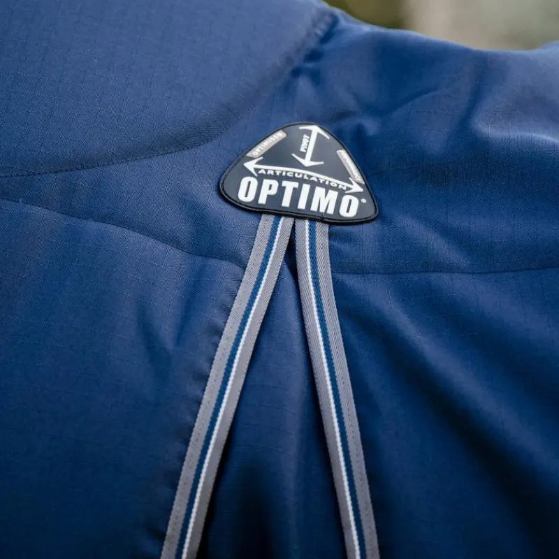 Online - Couverture de box Rambo Optimo Stable / thunderstorm grey/ argent 400g Couvertures Et Chemises