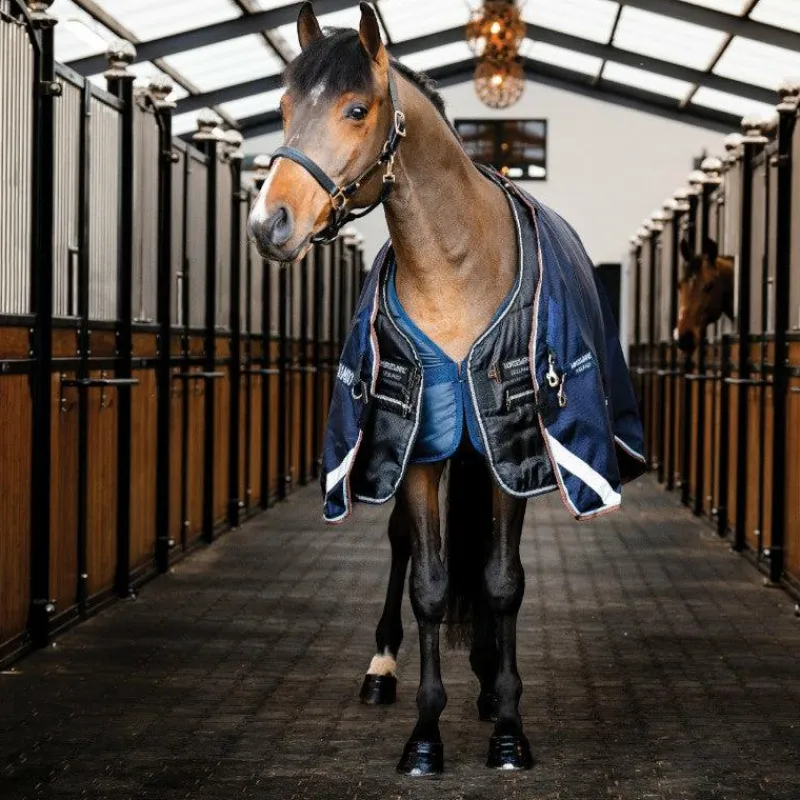 Couvertures Et Chemises*Horseware - Couverture de box Easy-Layer Stable Plus / / silver 400g Noir