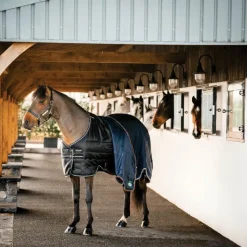 Couvertures Et Chemises*Horseware - Couverture de box Easy-Layer Stable Plus / / silver 400g Noir