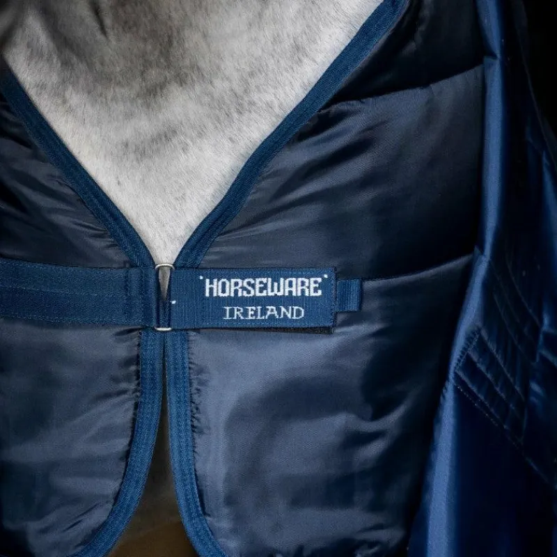 Couvertures Et Chemises*Horseware - Couure de box Amigo Ripstop Insulator dynasty green/ marine/ argent 350g Vert