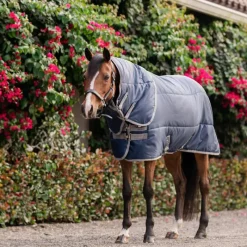 Discount - Couverture de box Amigo Ripstop Insulator Plus Pony Stable / titanium grey 200g Couvertures Poneys|Couvertures Et Chemises