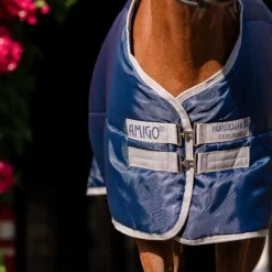 Discount - Couverture de box Amigo Ripstop Insulator Plus Pony Stable / titanium grey 200g Couvertures Poneys|Couvertures Et Chemises