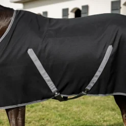Couvertures Et Chemises*Horseware - Couverture de box Rambo Stable / thunderstorm grey/ argent Noir