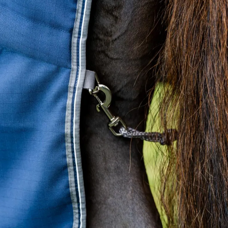 Couvertures Et Chemises*Horseware - Couverture de box Rambo Stable / thunderstorm grey/ argent 100g Marine