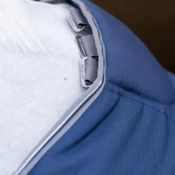 Hot - Couverture de box Rambo Optimo Stable Plus / thunderstorm grey/ argent 400g Couvertures Et Chemises