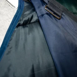 Couvertures Et Chemises*Horseware - Couure de box Amigo Ripstop Insulator dynasty green/ marine/ argent 200g Vert