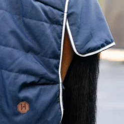 Couvertures Et Chemises*Horseware - Couverture de box Newmarket Cosy Stable witney navy 100g Bleu