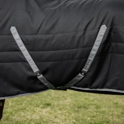 Couvertures Et Chemises*Horseware - Couverture de box Rambo Stable / thunderstorm grey/ argent 400g Noir