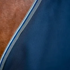 Outlet - Couverture d'extérieur Rambo Supreme Turnout Plus / thunderstorm grey/ silver 50g Couvertures Poneys|Couvertures Et Chemises