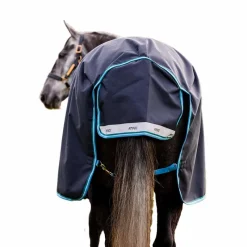 Clearance - Couverture d'extérieur Amigo Bravo 12 Original / turquoise 100g Couvertures Poneys|Couvertures Et Chemises