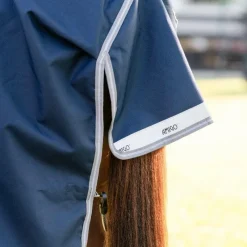 Couvertures Et Chemises*Horseware - Couverture d'extérieur Amigo Turnout / titanium grey/ argent 0g Marine