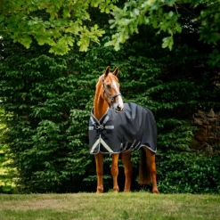 Online - Couverture d'extérieur Rambo Turnout / thunderstorm gris/ argent 50g Couvertures Et Chemises