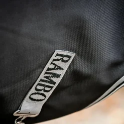 Online - Couverture d'extérieur Rambo Turnout / thunderstorm gris/ argent 50g Couvertures Et Chemises