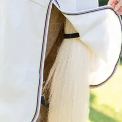 Couvertures Poneys|Couvertures Et Chemises*Horseware - Couverture d'extérieur Amigo Ripstop Pony argent/ lime/ marine/ rose/ bleu Gris