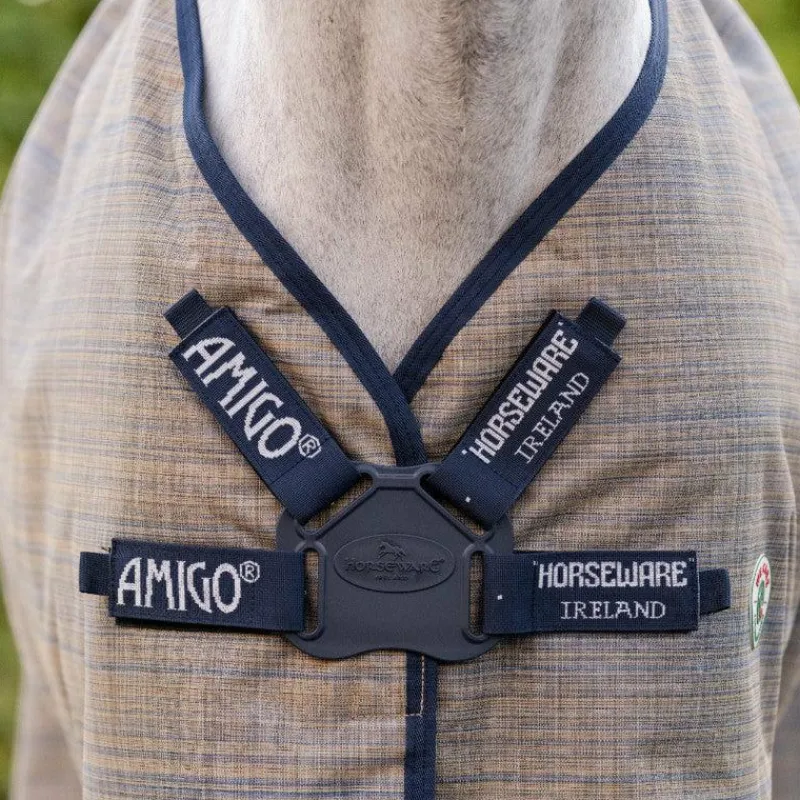 Couvertures Et Chemises*Horseware - Couverture d'extérieur Amigo Revive Plus Turnout seasonal colour 50g Gris