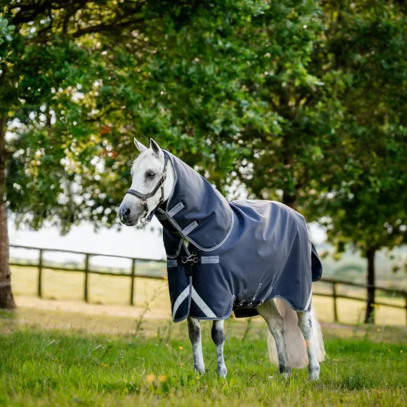 Couvertures Et Chemises*Horseware - Couverture d'extérieur Rambo Plus Turnout / thunderstorm grey/ argent 100g Marine