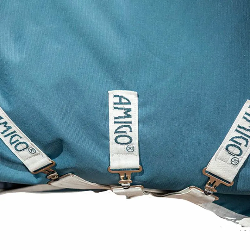 Couvertures Et Chemises*Horseware - Couverture d'extérieur Ameco Bravo 12+ cheval avec couvre-cou 250g Bleu