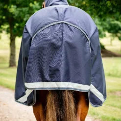 Couvertures Et Chemises*Horseware - Couverture d'extérieur Rambo Duo Force 2.0 / thunderstorm grey/ argent 100g Marine