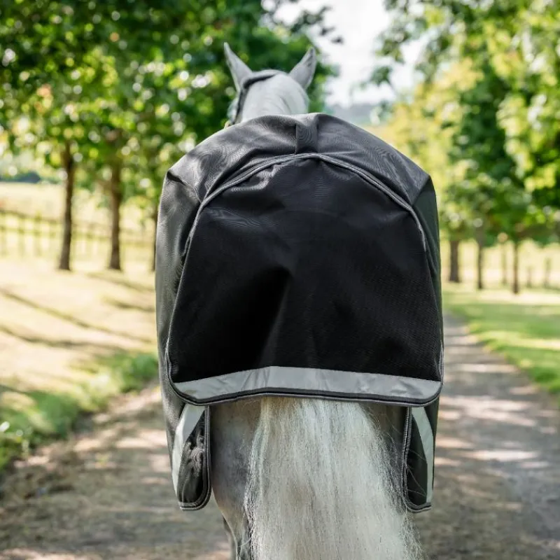 Couvertures Et Chemises*Horseware - Couverture d'extérieur Rambo Turnout VL / thunderstorm gris/ argent 450g Noir