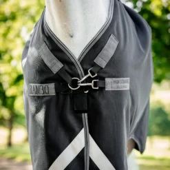 Sale - Couverture d'extérieur Rambo Turnout / thunderstorm gris/ argent 0g Couvertures Et Chemises