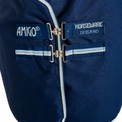 Couvertures Poneys|Couvertures Et Chemises*Horseware - Couverture d'extérieur Amigo Ripstop Pony Turnout witney navy 100g Bleu