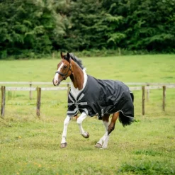 Couvertures Et Chemises*Horseware - Couverture d'extérieur Amigo Bravo 12 XL Original / titanium grey/ argent 250g Noir