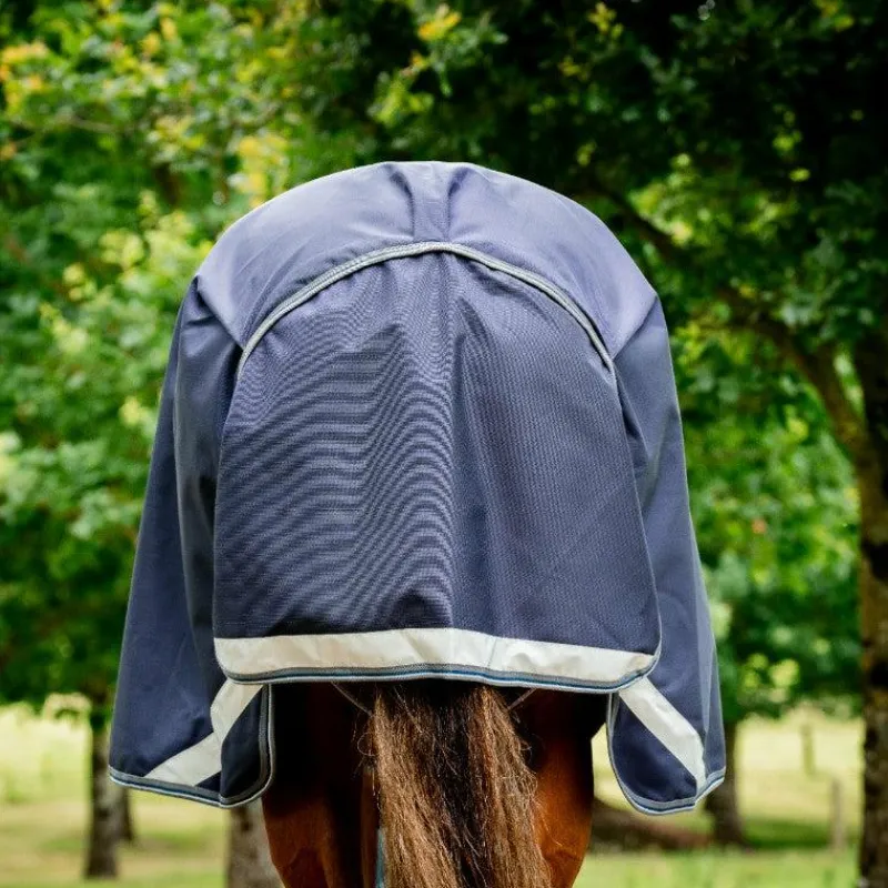 Sale - Couverture d'extérieur Rambo Duo Ripstop Plus Turnout Bundle / gris thunderstorm/ argent (100g + 100g+ 200g) 400g Couvertures Et Chemises